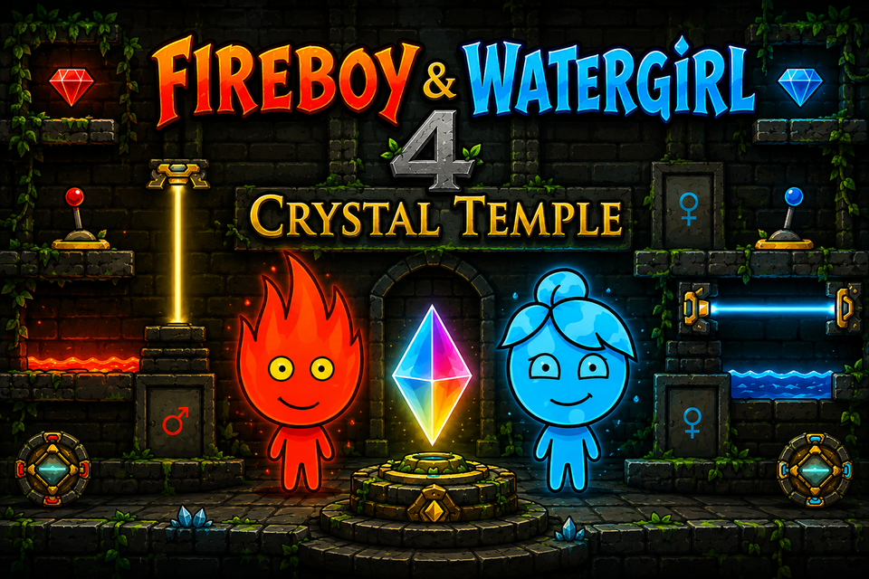 Fireboy and Watergirl 4 Crystal Temple