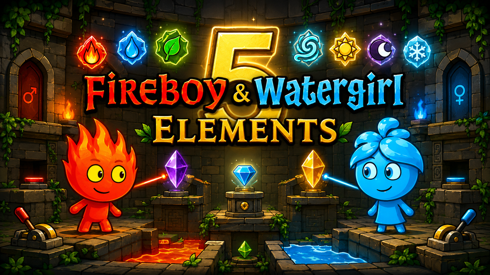Fireboy and Watergirl 5 Elements