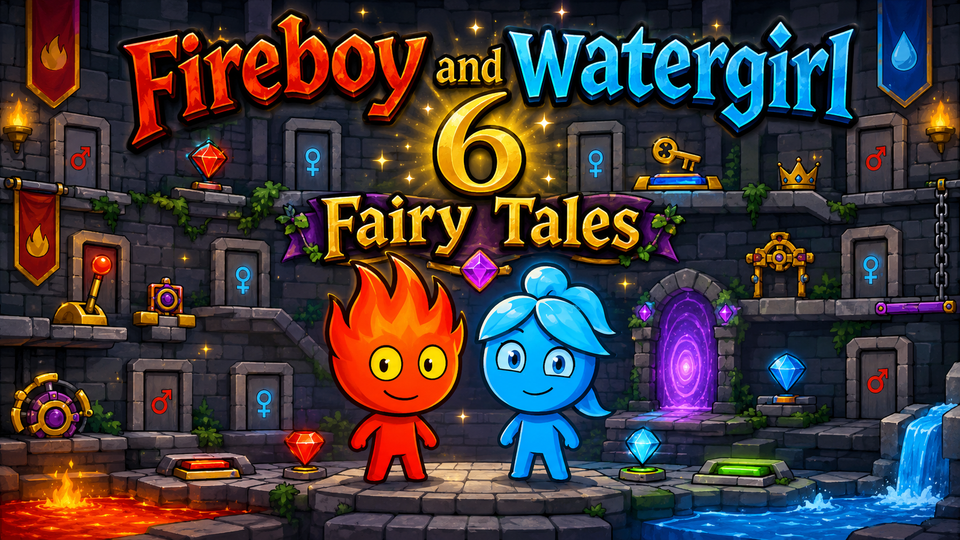 Fireboy and Watergirl 6 Fairy Tales