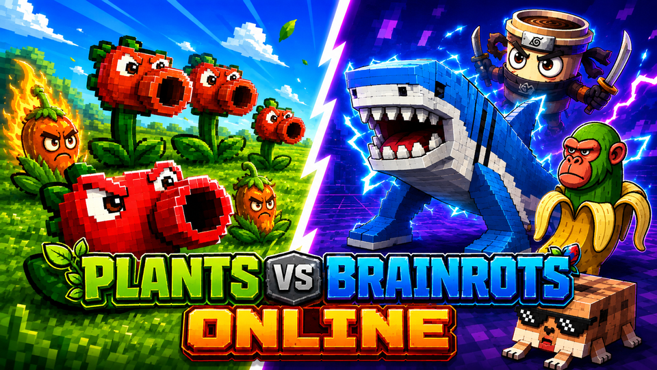 Plants vs Brainrots Online