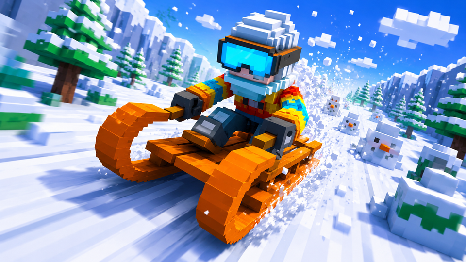snow road